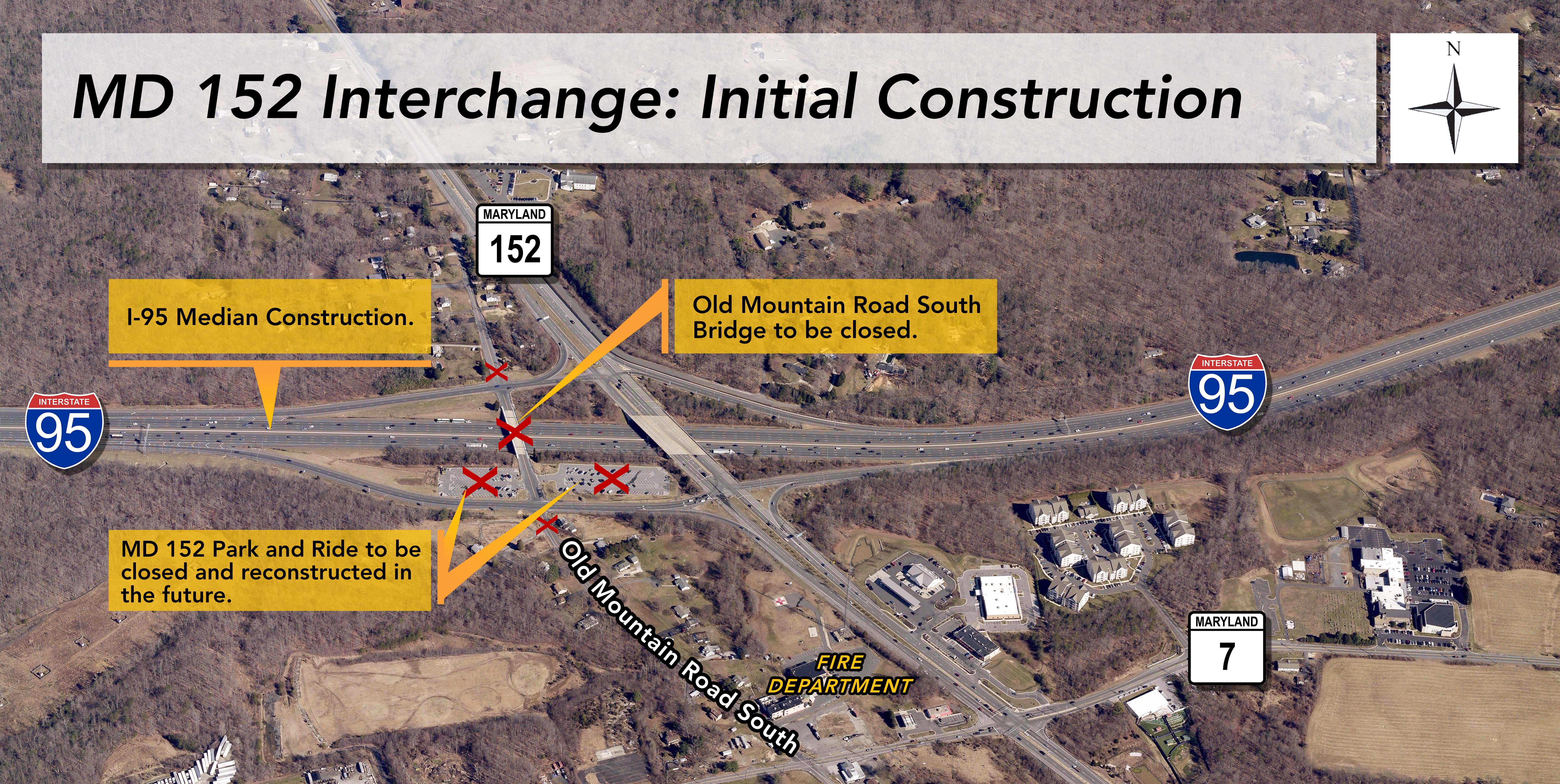 Reconstruction of the Interchange at I-95 and MD 152 | MDTA